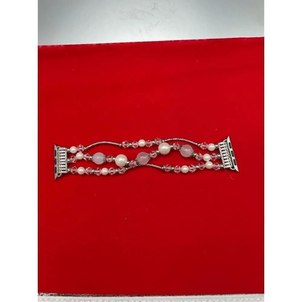 Beaded Watch Band Compatible with Apple / 38mm 40mm 41mm Smart Watch